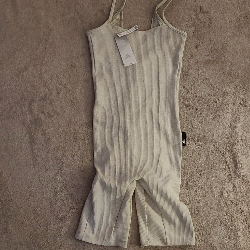 Women's NEW Adidas jumper suit shoulder straps Size S